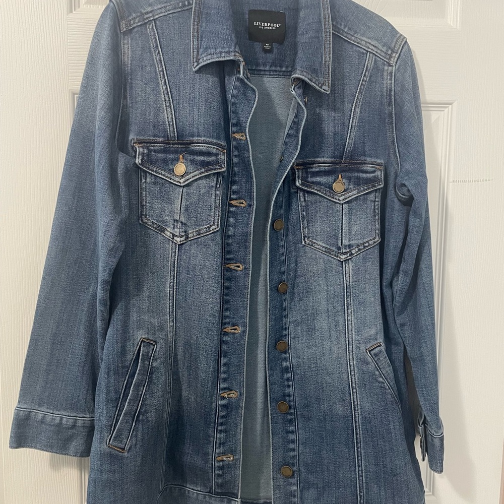 Liverpool Dark Wash Jean Jacket